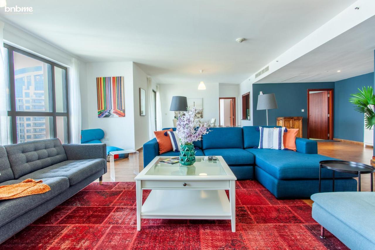 Bnbmehomes - 4Br Apartment With Dubai Marina View Bagian luar foto